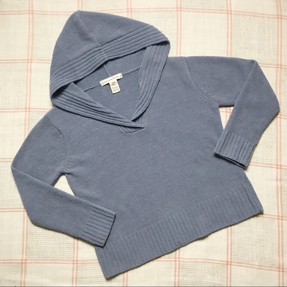 COLORADO CLOTHING Light Blue hooded soft sweater